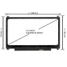 Display laptop Acer ASPIRE ES1-331-C4TG 13.3 inch 1366x768 HD 30 pini