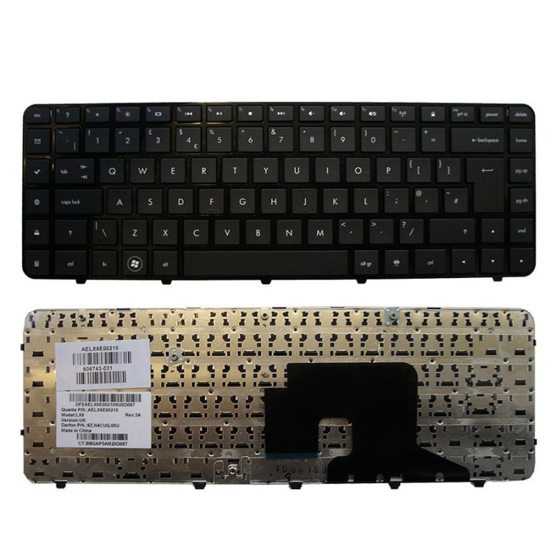 Tastatura laptop HP DV6-3212NR DV6-3217CL DV6-3223CL DV6-3225DX DV6-3227CL DV6-3230US DV6-3231NR layout US/UK noua originala