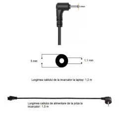 Incarcator compatibil ASUS 19V 2.37A conector 3.0x1.0mm 45 W