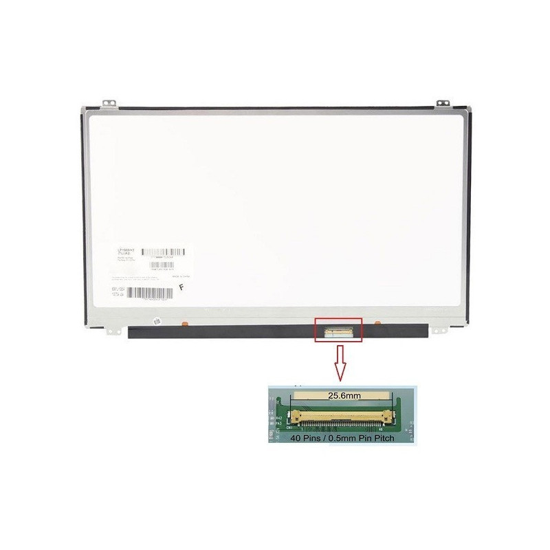 Display laptop Dell  9TMDG 14.0" 1366x768 40pin slim LED