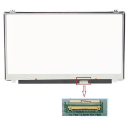 Display laptop MSI GE62 6QF 15.6 inch 3840x2160 UHD IPS 40 pini 94% sRGB