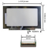 Display laptop Lenovo THINKPAD E14 (Gen. 2) type 20TA 14.0 inch 1920x1080 Full HD IPS
