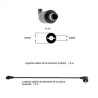 Incarcator compatibil Asus ADP-90YD B 90W 19V 4.62A conector 4.5mm cu pin