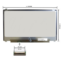 Display laptop Chimei N173HCE-E31 17.3 inchi 1920x1080 Full HD 30 pini