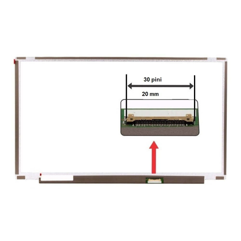 Display laptop Lenovo Ideapad Yoga Slim 7-15ITL05 - Type 82AC 15.6 inch 1920x1080 Full HD IPS 30 pini