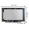Display laptop NT140WHM-N43 BOE 14.0 inch 1366x768 HD 30 pini