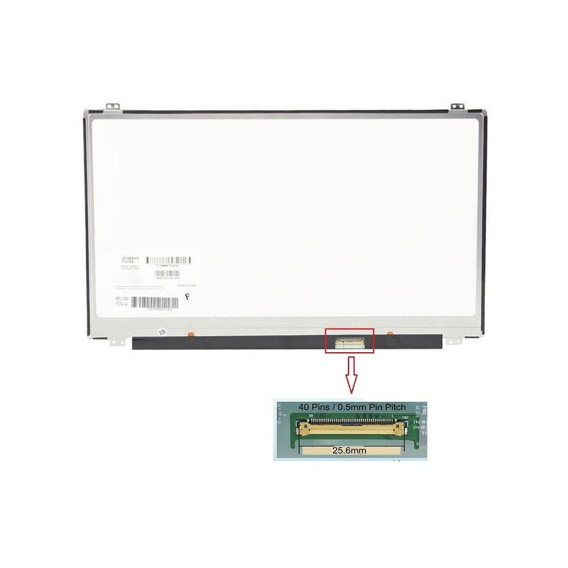 Display laptop Dell Alienware M14X R2 14.0 inchi 1366x768 HD 40 pini