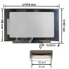 Display laptop Innolux N140HCA-EAC REV. B1 14.0 inch 1920x1080 Full HD IPS