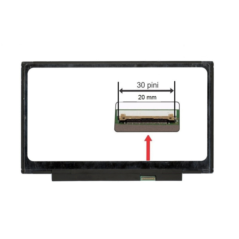 Display laptop  COMPAQ HP PAVILION 13-AN0027TU 13.3 1920x1080 Full HD IPS 30 pini